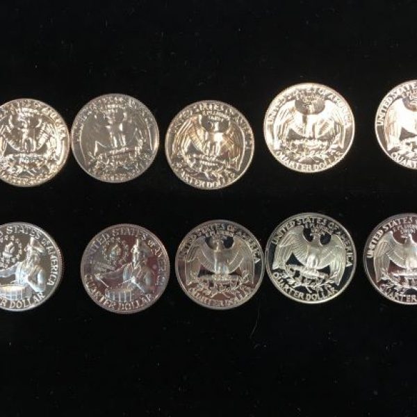 Complete set of Proof 1970's Quarters!
