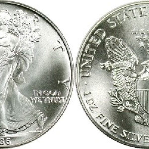 1986 Uncirculated Silver Eagle