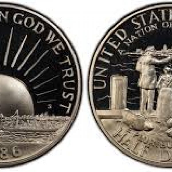 1986 Statue of Liberty Proof Commemorative Half Dollar 