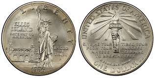 1986 Statue of Liberty Uncirculated Commemorative Silver Dollar