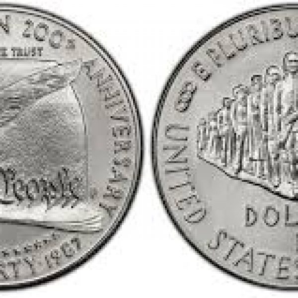 1987 U.S. Constitution Uncirculated Commemorative Silver Dollar 