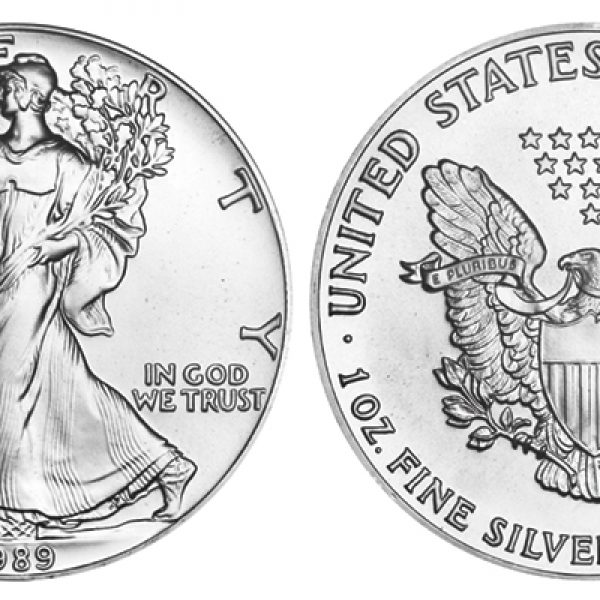 1989 Uncirculated Silver Eagle