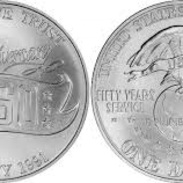 1991 USO Uncirculated Commemorative Silver Dollar 