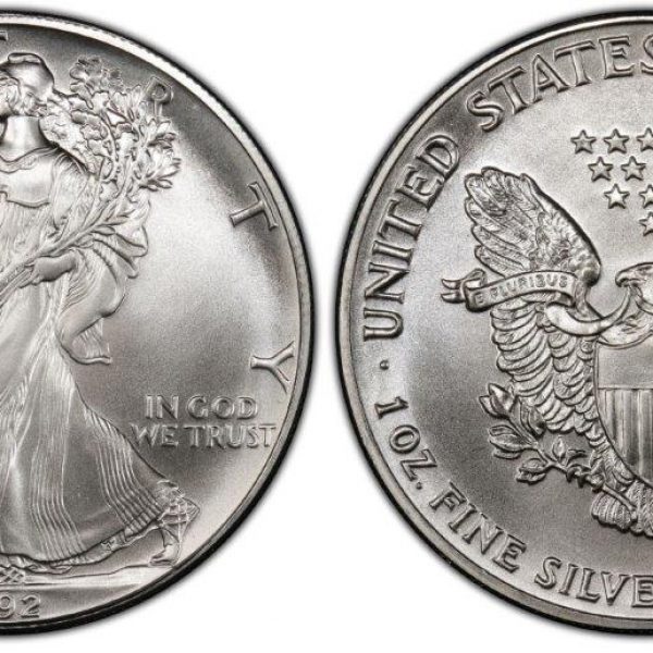 1992 Uncirculated Silver Eagle