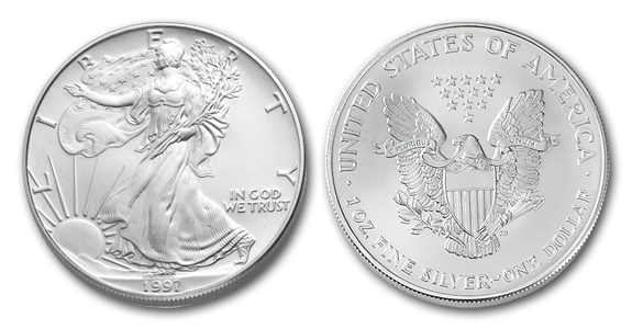 1997 Uncirculated Silver Eagle