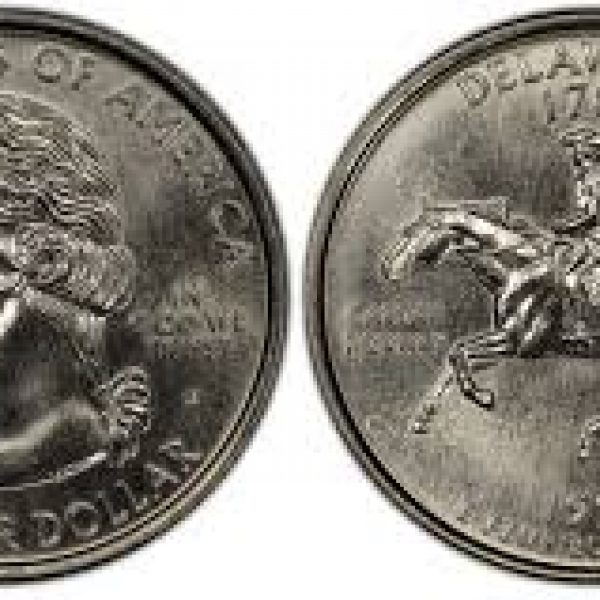 1999 Delaware State Single Quarter Philadelphia Mint!