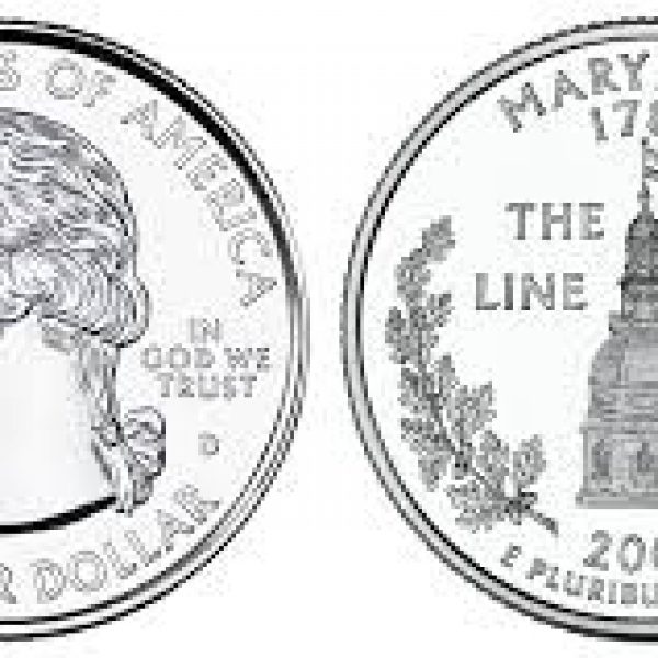 2000 Maryland State Single Quarter Denver Mint!