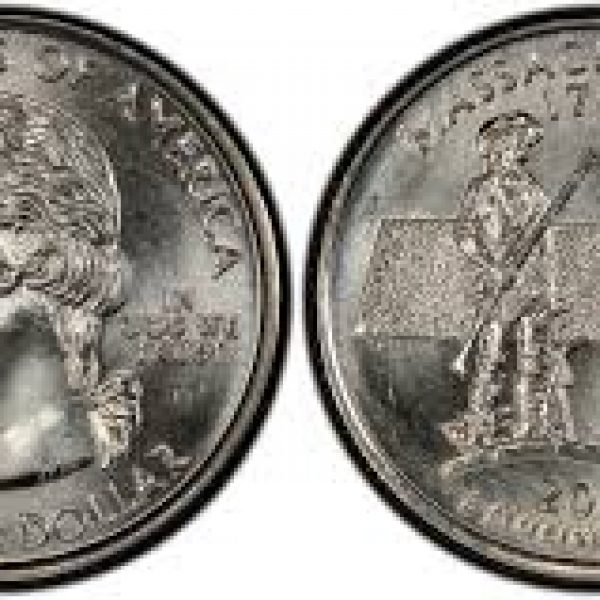 2000 Massachusetts State Single Quarter Denver Mint!