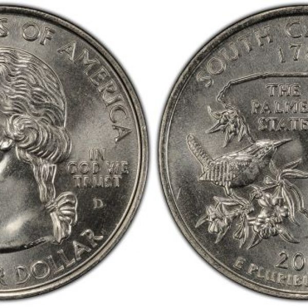 2000 South Carolina State Single Quarter Denver Mint!