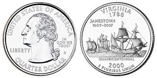 2000 Virginia State Single Quarter Denver Mint!