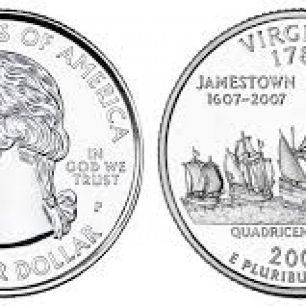 2000 Virginia State Single Quarter Philadelphia Mint!