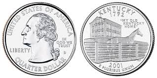 2001 Kentucky State Quarter Roll Denver Mint!