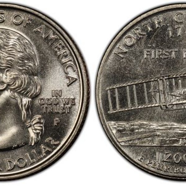2001 North Carolina State Single Quarter Philadelphia Mint!