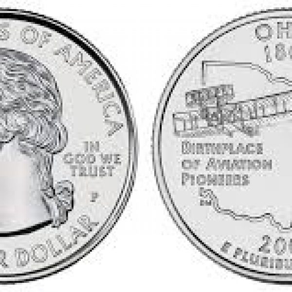 2002 Ohio State Single Quarter Philadelphia Mint!