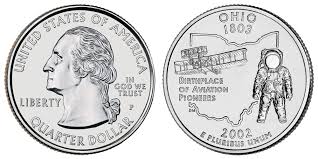 2002 Ohio State Quarter Roll Philadelphia Mint!