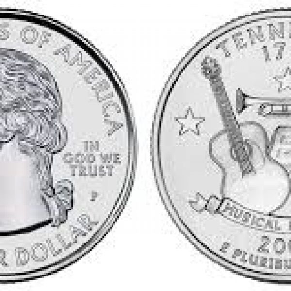2002 Tennessee State Single Quarter Philadelphia Mint!