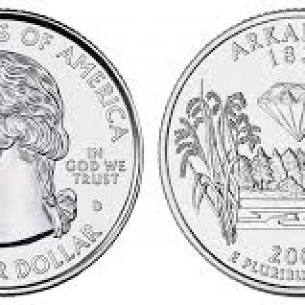 2003 Arkansas State Quarter Roll Denver Mint!