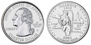2003 Illinois State Single Quarter Denver Mint!