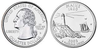 2003 Maine State Single Quarter Denver Mint!