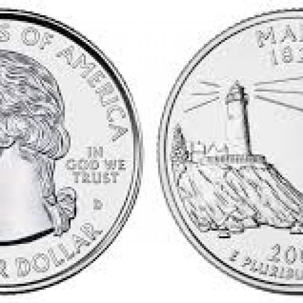 2003 Maine State Quarter Roll Denver Mint!