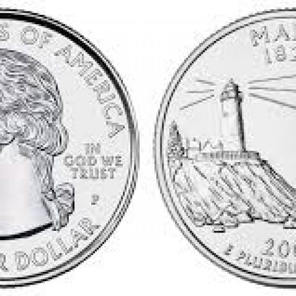 2003 Maine State Single Quarter Philadelphia Mint!