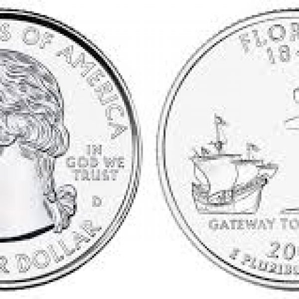 2004 Florida State Single Quarter Denver Mint!