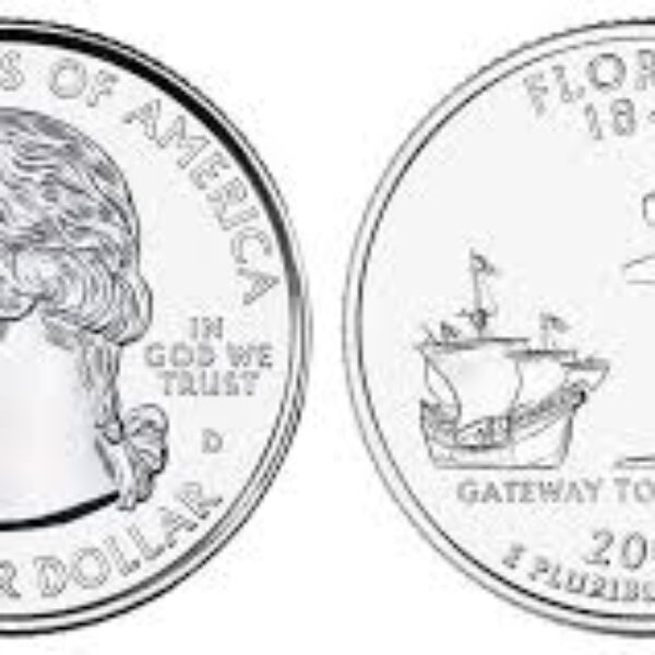 2004 Florida State Quarter Roll Denver Mint!