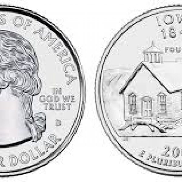 2004 Iowa State Single Quarter Denver Mint!