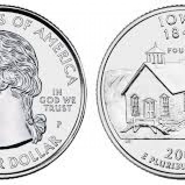 2004 Iowa State Single Quarter Philadelphia Mint!