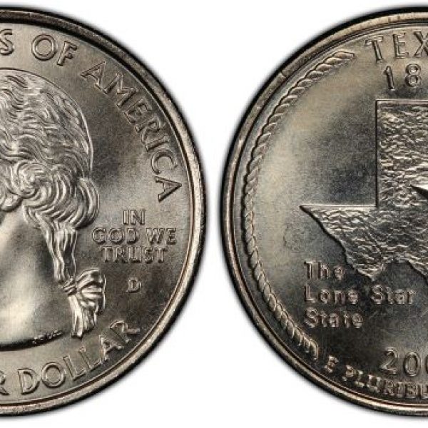 2004 Texas State Quarter Roll Denver Mint!