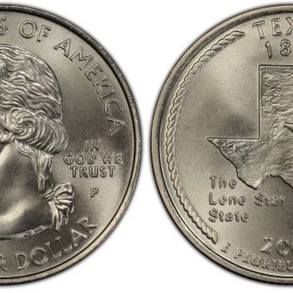 2004 Texas State Single Quarter Philadelphia Mint!
