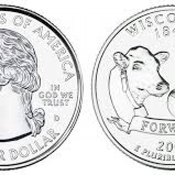 2004 Wisconsin State Single Quarter Denver Mint!