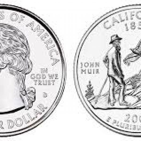2005 California State Single Quarter Denver Mint!