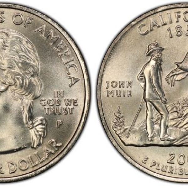 2005 California State Single Quarter Philadelphia Mint!