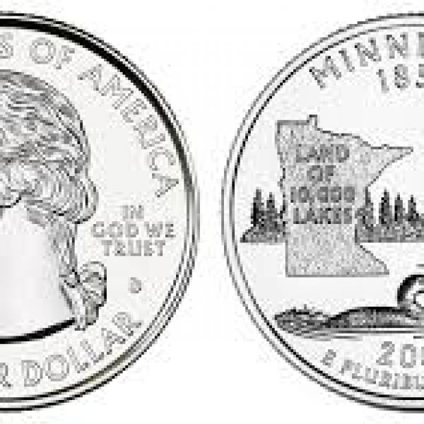 2005 Minnesota State Single Quarter Denver Mint!