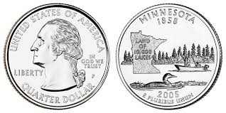 2005 Minnesota State Quarter Roll Philadelphia Mint!