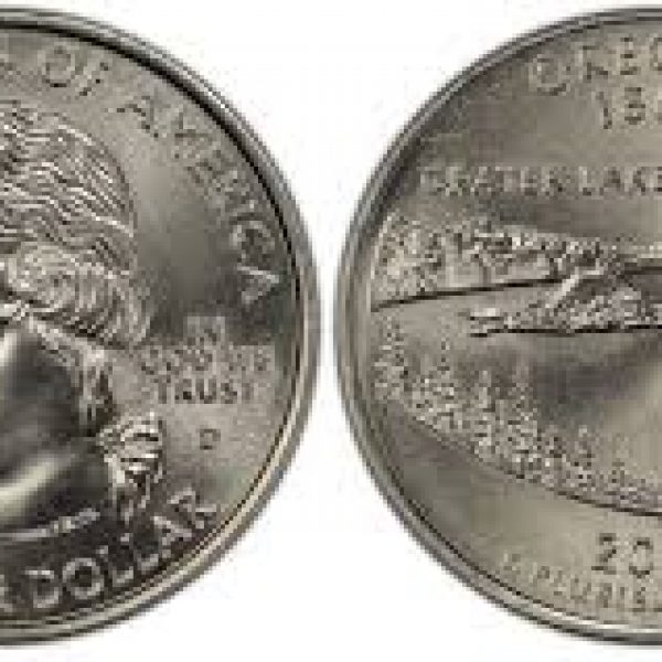 2005 Oregon State Single Quarter Denver Mint!