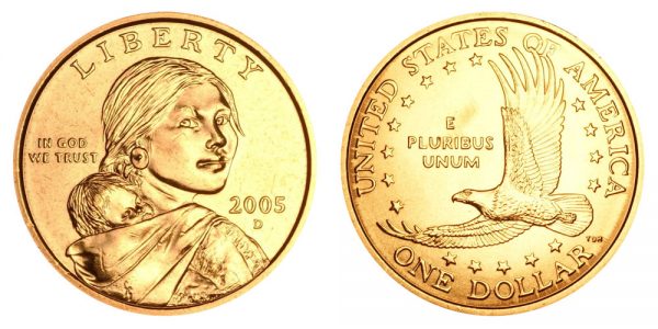 2005 Sacajawea Denver Dollar Roll