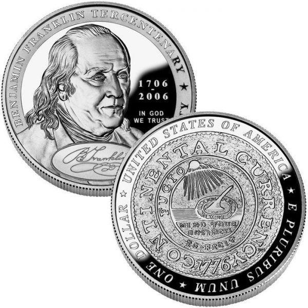 2006 Benjamin Franklin Founding Father Proof Commemorative