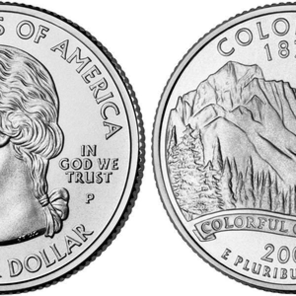 2006 Colorado State Quarter Roll Philadelphia Mint!
