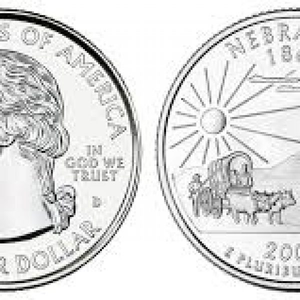 2006 Nebraska State Single Quarter Denver Mint!