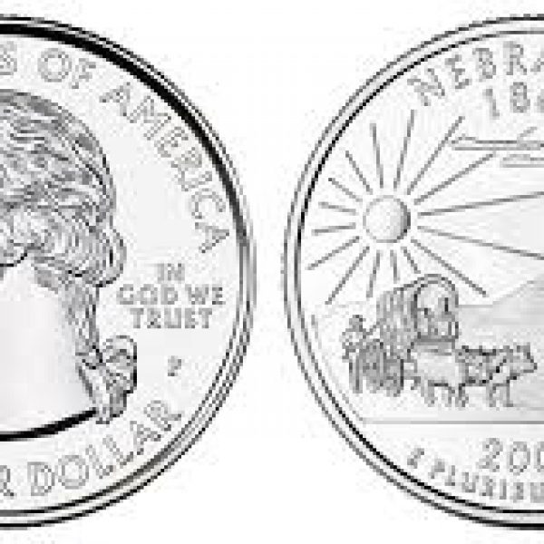 2006 Nebraska State Quarter Roll Philadelphia Mint!