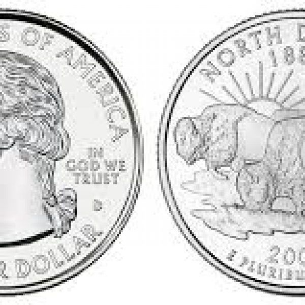 2006 North Dakota State Quarter Roll Denver Mint!