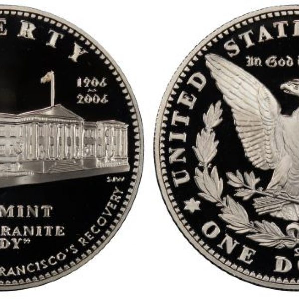2006 San Francisco Old Mint Proof Commemorative Silver Dollar 