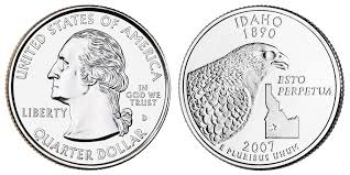2007 Idaho State Single Quarter Denver Mint!