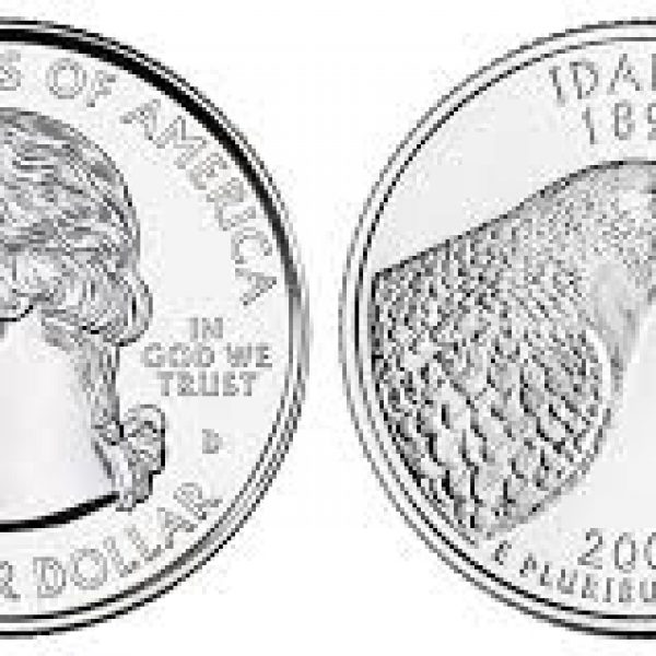 2007 Idaho State Quarter Roll Denver Mint!