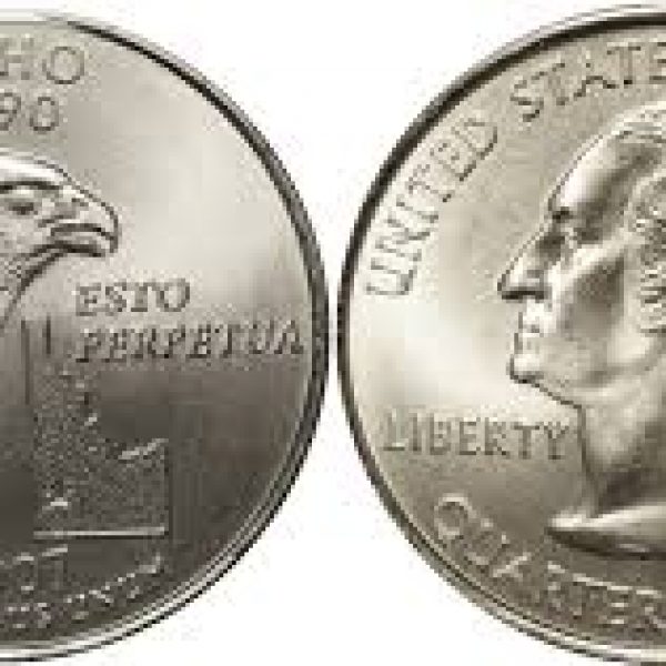 2007 Idaho State Single Quarter Philadelphia Mint!