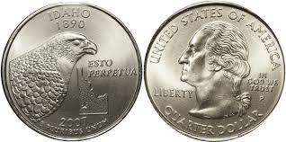 2007 Idaho State Single Quarter Philadelphia Mint!