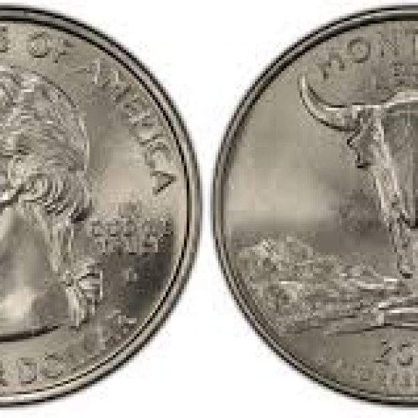 2007 Montana State Quarter Roll Denver Mint!