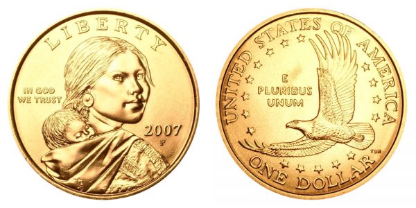 2007 Sacajawea Philadelphia Dollar Roll
